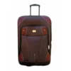 Bi Pattern Traveling Luggage Boxes - 2 Set - Brown